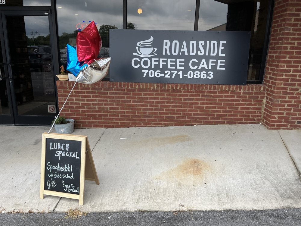 Roadside Coffee Café storefront in Ringgold